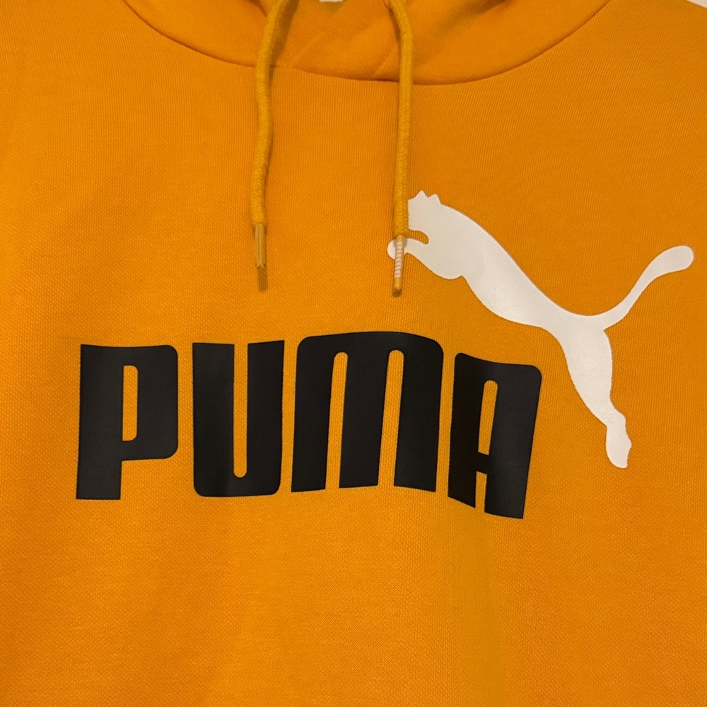 PUMA Men's Mustard Hoodie - Picture 2 of 5